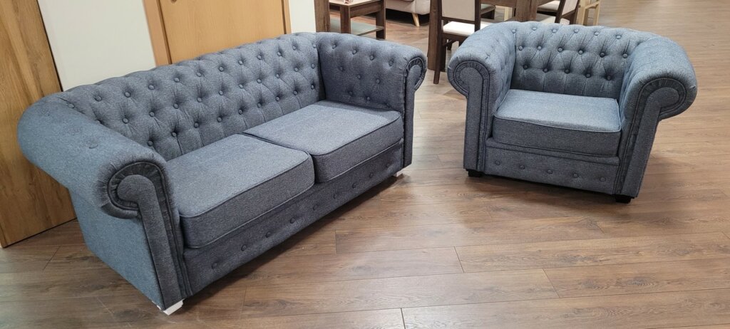 Zestaw wypoczynkowy Chesterfield