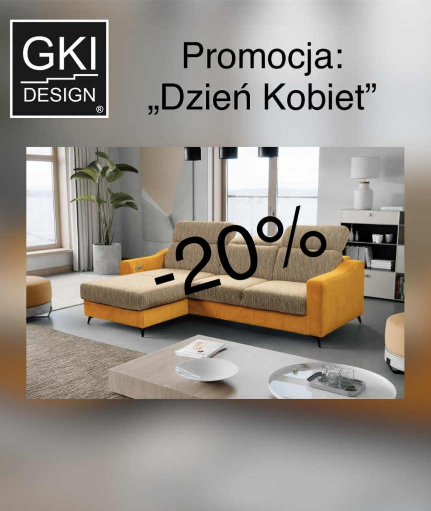 -20% na Wybrane modele marki GKI